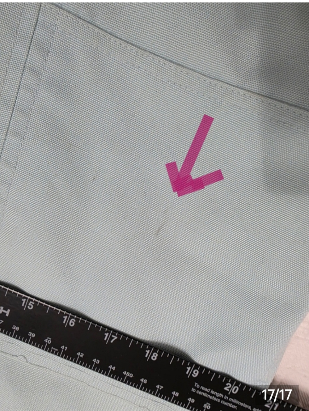 AQUA BLUE VINTAGE TRENCH COAT MISTY HARBOR LABEL "Wearing Good Health" - Picture 17 of 17